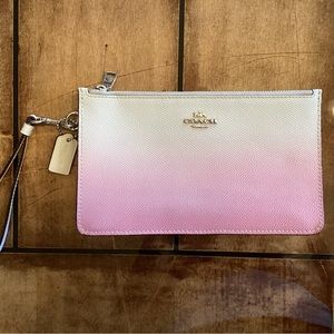 Coach wristlet purse